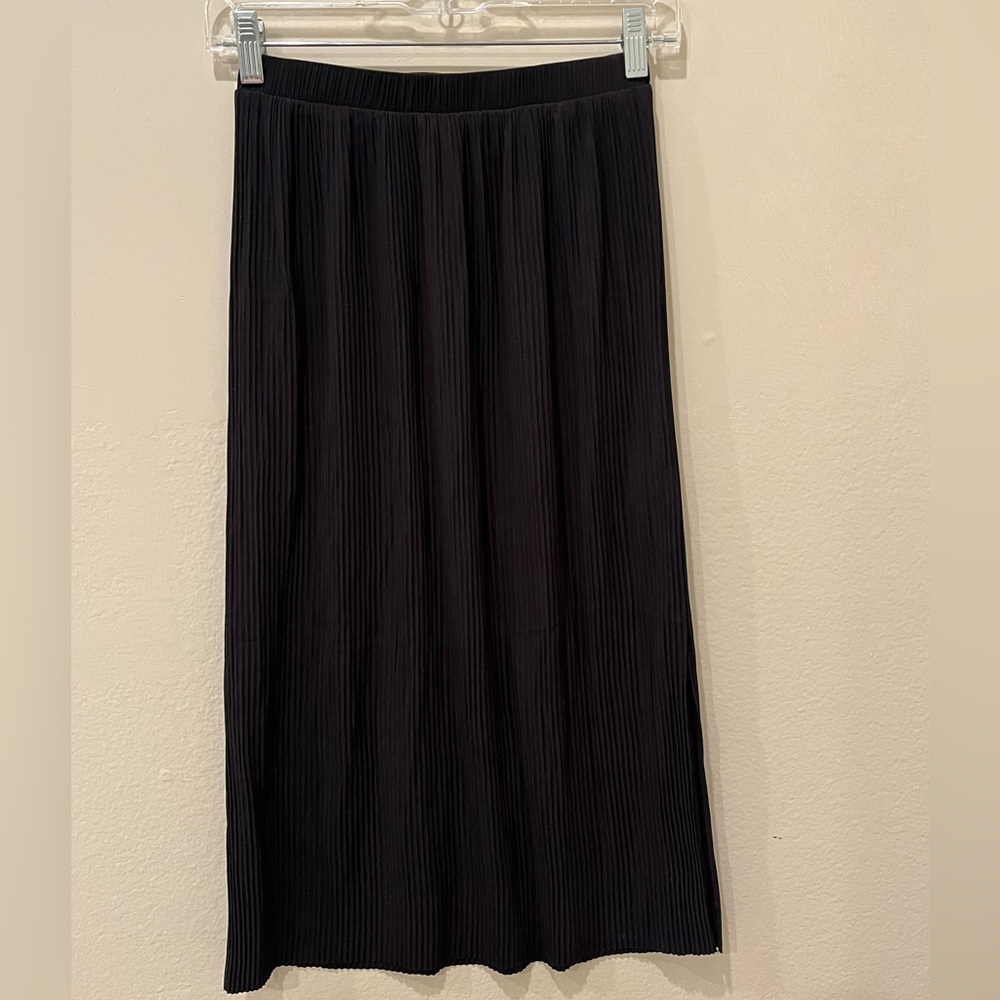 Aritzia Wilfred Black Maxi Skirt